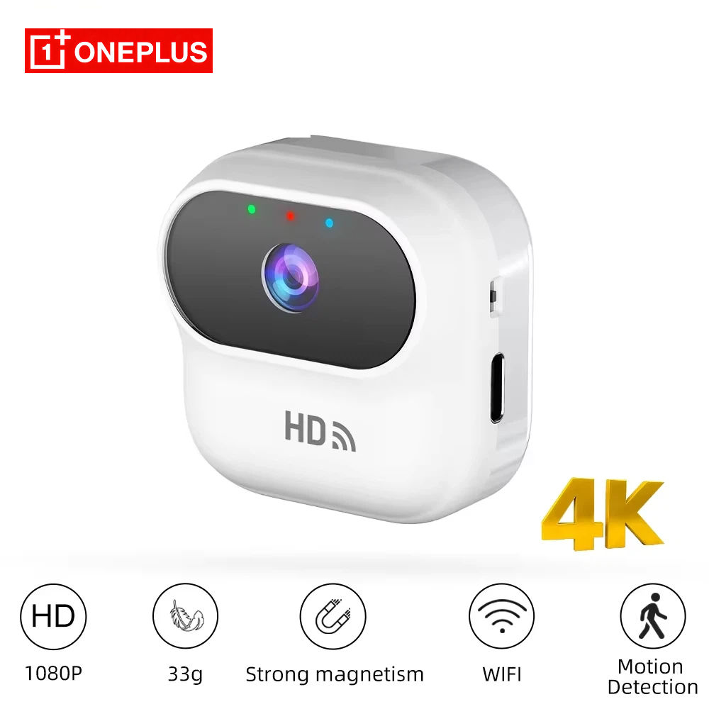 Home Security Diy - Oneplus 4k HD Mini Camera WiFi