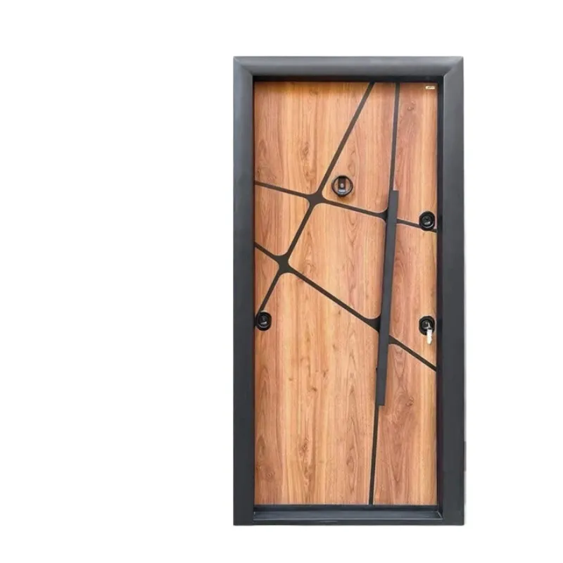 Home Security Project - Anti Theft Iron Entry Door Household