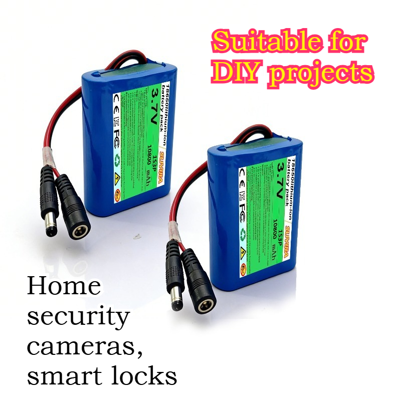 3.7V 10800mAh 1S3P 18650 Brand - Home Security Project review and price