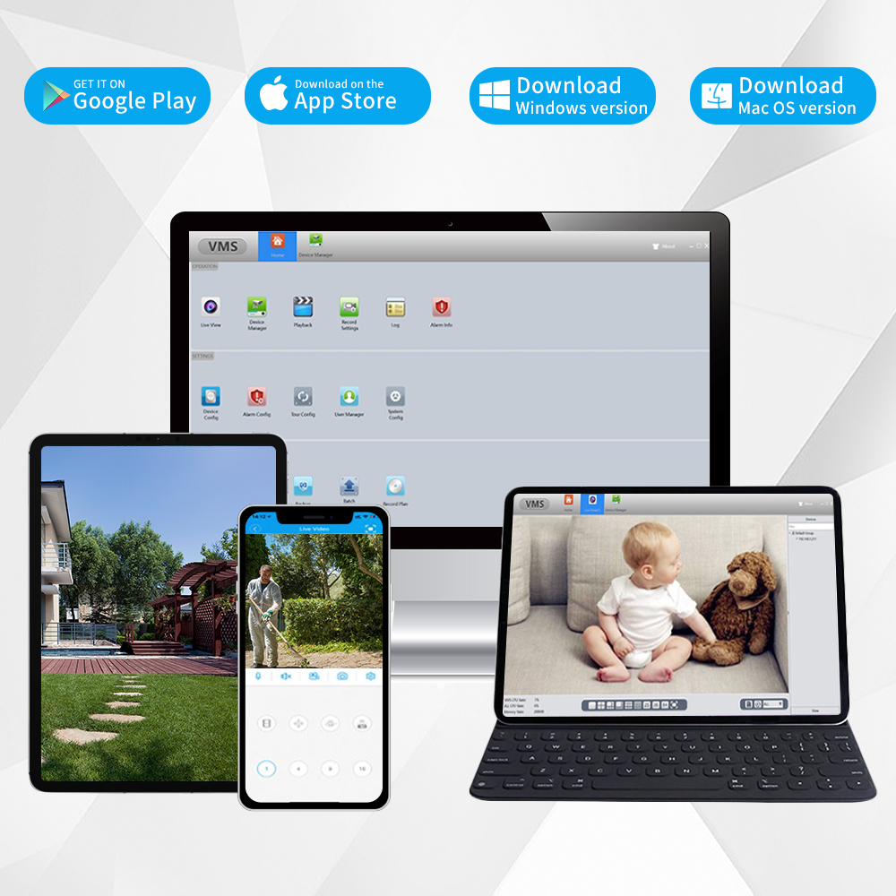 4K Security Camera System kit  - Home Security Video Cameras review and price