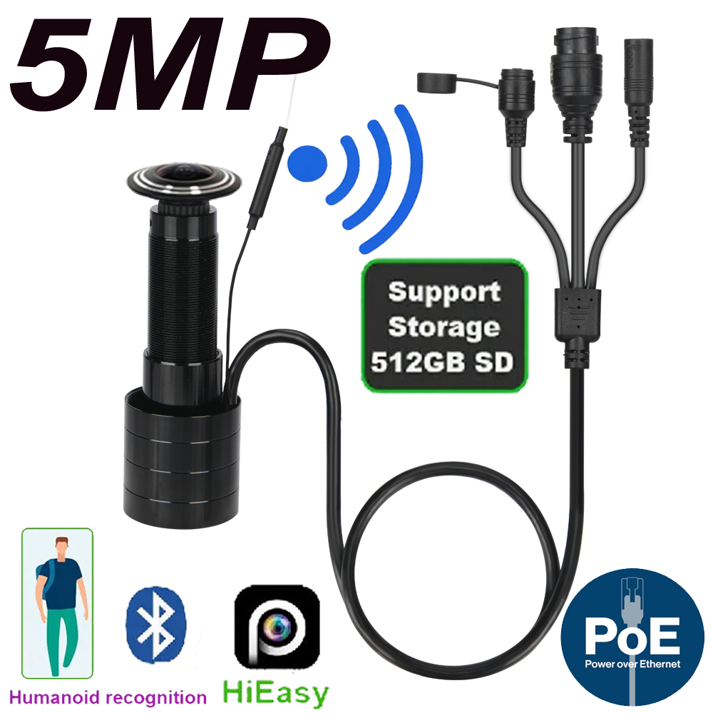 5MP Door Eye IP POE Camera Min - Home Security Diy review and price