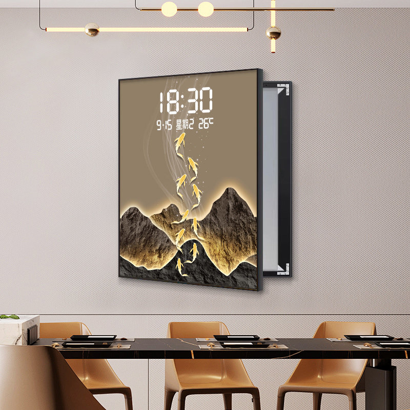 Elegant Light Numbers Wall Clo - Home Security Number review and price