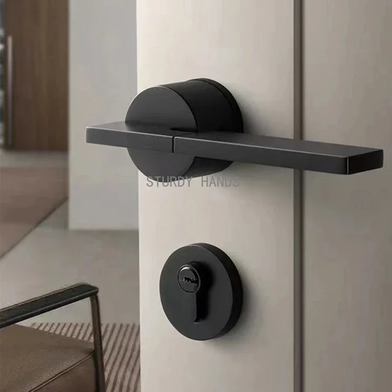 Zinc alloy indoor key lock mod - Home Security Door Lock review and price