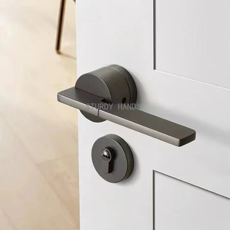 Zinc alloy indoor key lock mod - Home Security Door Lock review and price