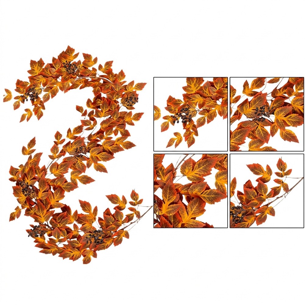 Plastic Faux Maple Leaf Spray  - Home Security Project review and price