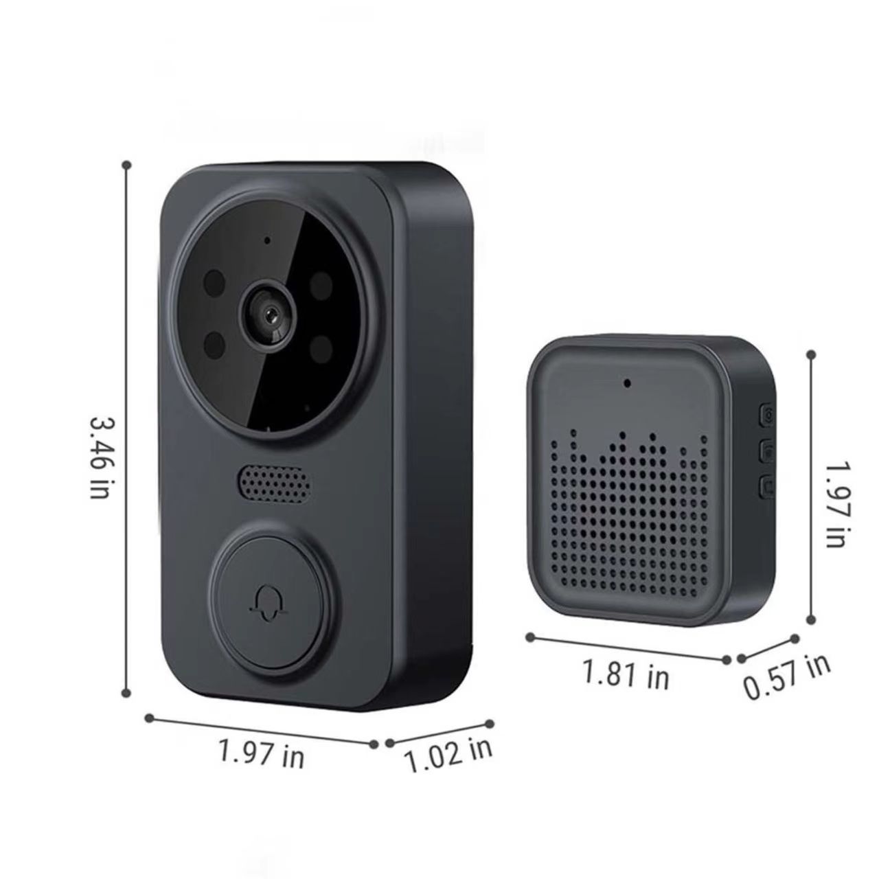 Tuya WIFI Doorbell Smart Home  - Home Security Video Cameras review and price