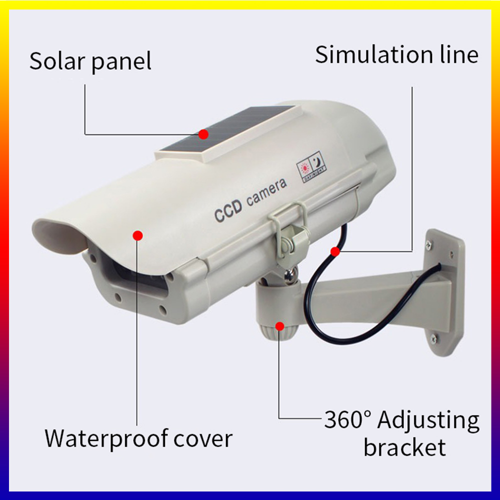 Simulation Solar Camera Waterp - Home Security Diy review and price