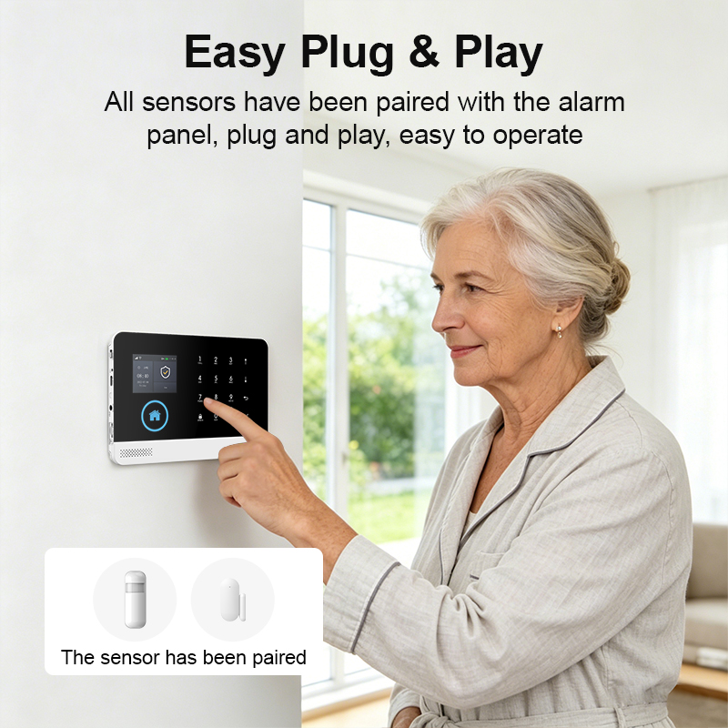PGST WIFI GSM Smart Home Secur - Home Security Diy review and price