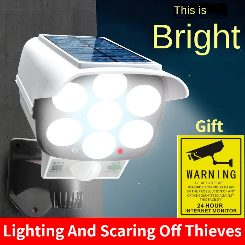 Outdoor Solar Light Motion Sen - Home Security Video Cameras review and price