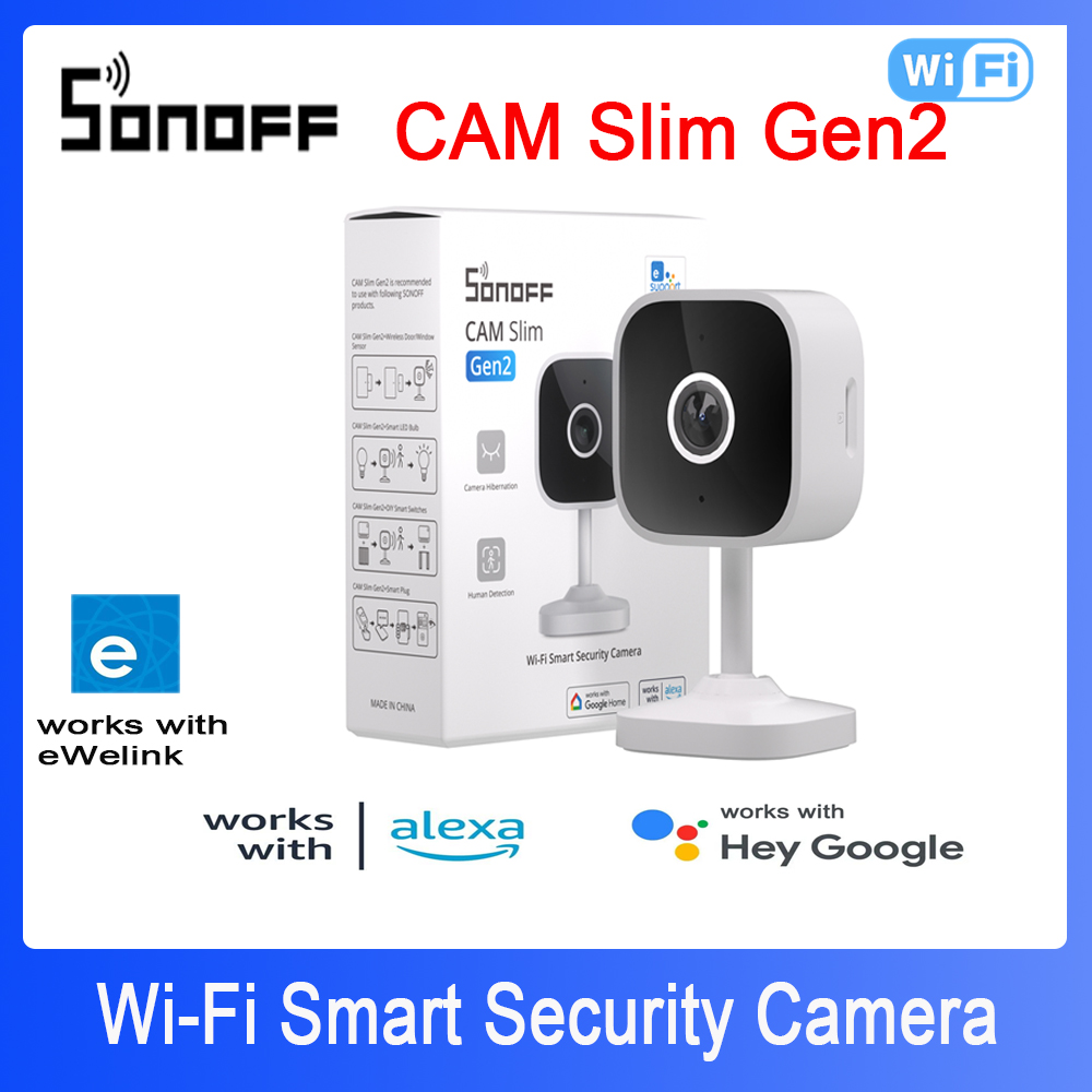SONOFF CAM Slim Gen2 WiFi Smar - Home Security Video Cameras review and price