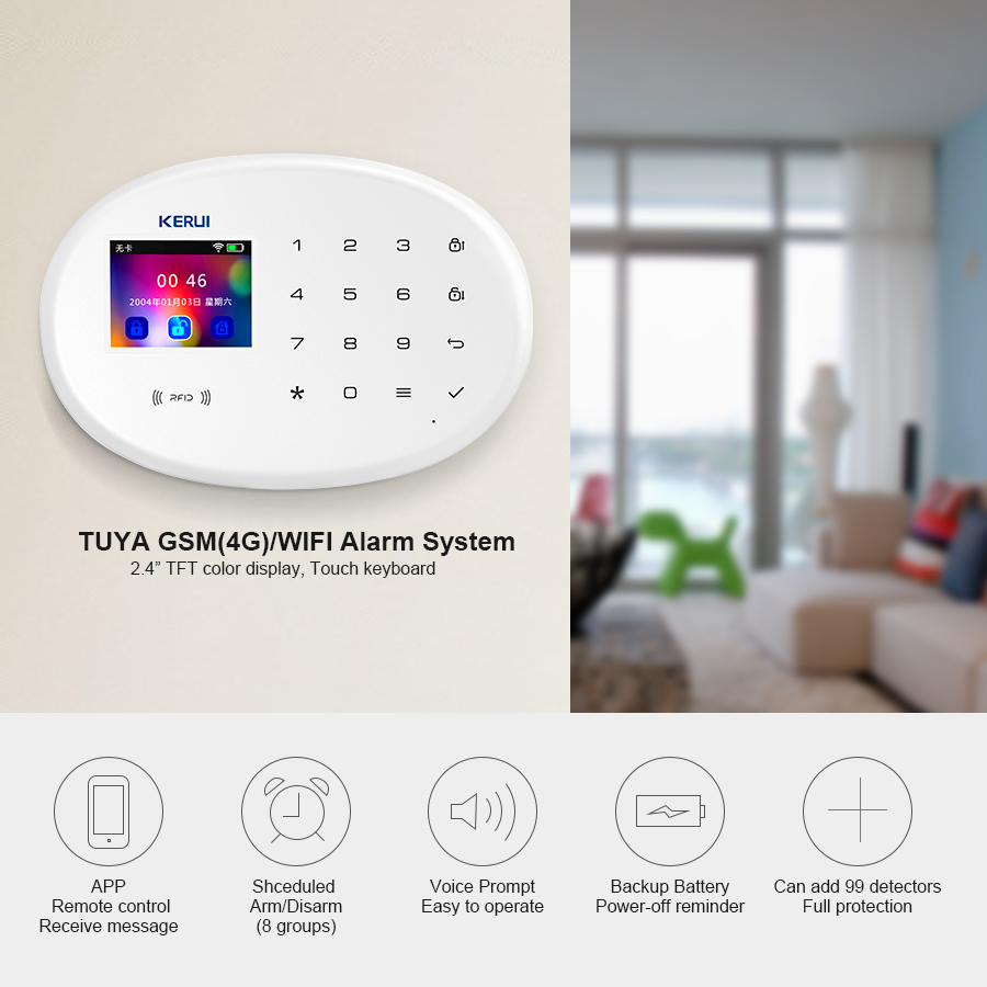 KERUI Home Security Protection - Home Security Diy review and price