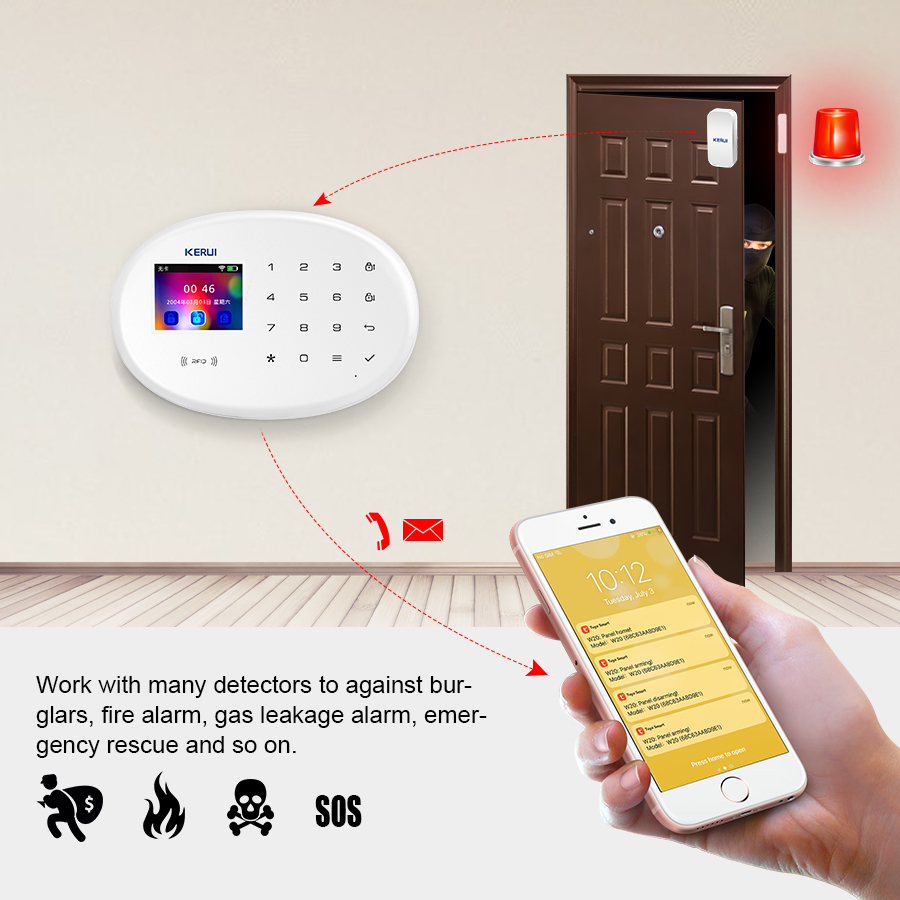 KERUI Home Security Protection - Home Security Diy review and price