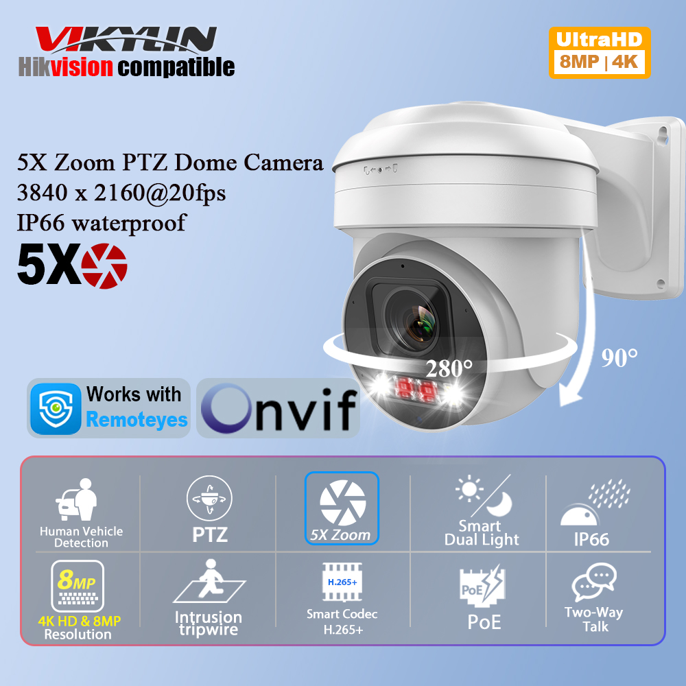 Vikylin 8MP IP Security Camera - Home Security Online review and price