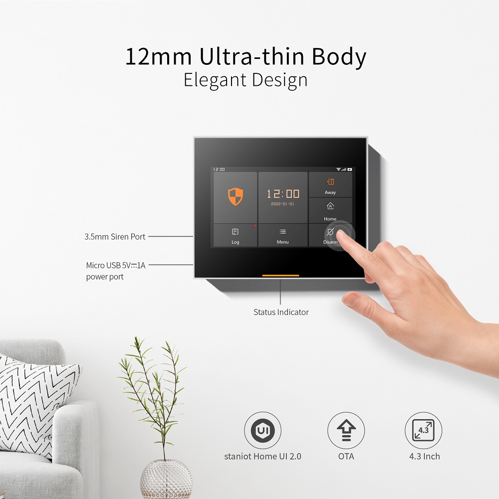Staniot 433MHz Wireless Wifi 4 - Home Security Diy review and price