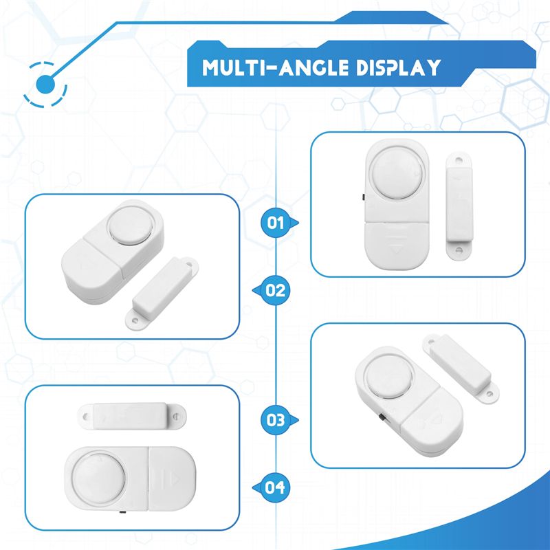 6Sets/Pack Door Window Alarm W - Home Security Diy review and price
